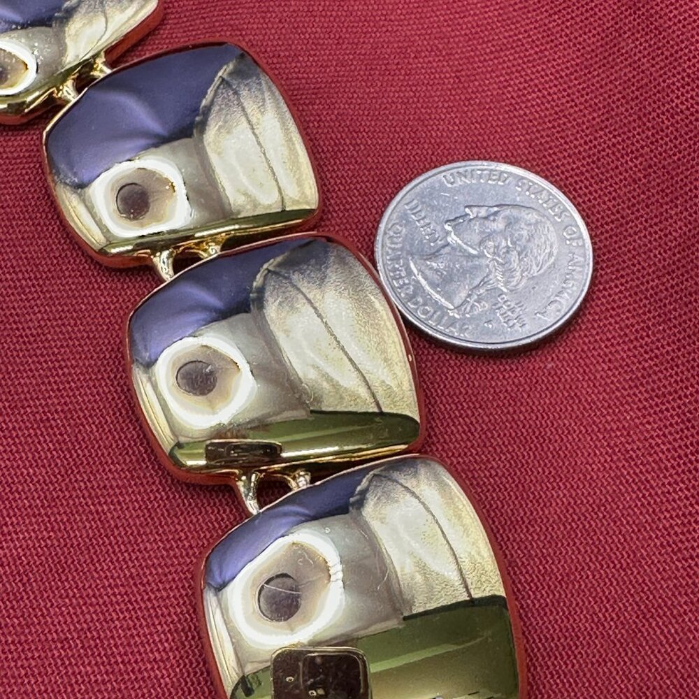 Anne Klein Gold-Tone Chunky Choker Necklace - Picture 8 of 8